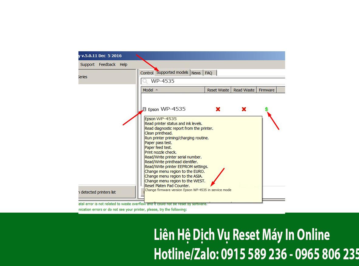 Key Firmware May In Epson WP-4535 Step 1